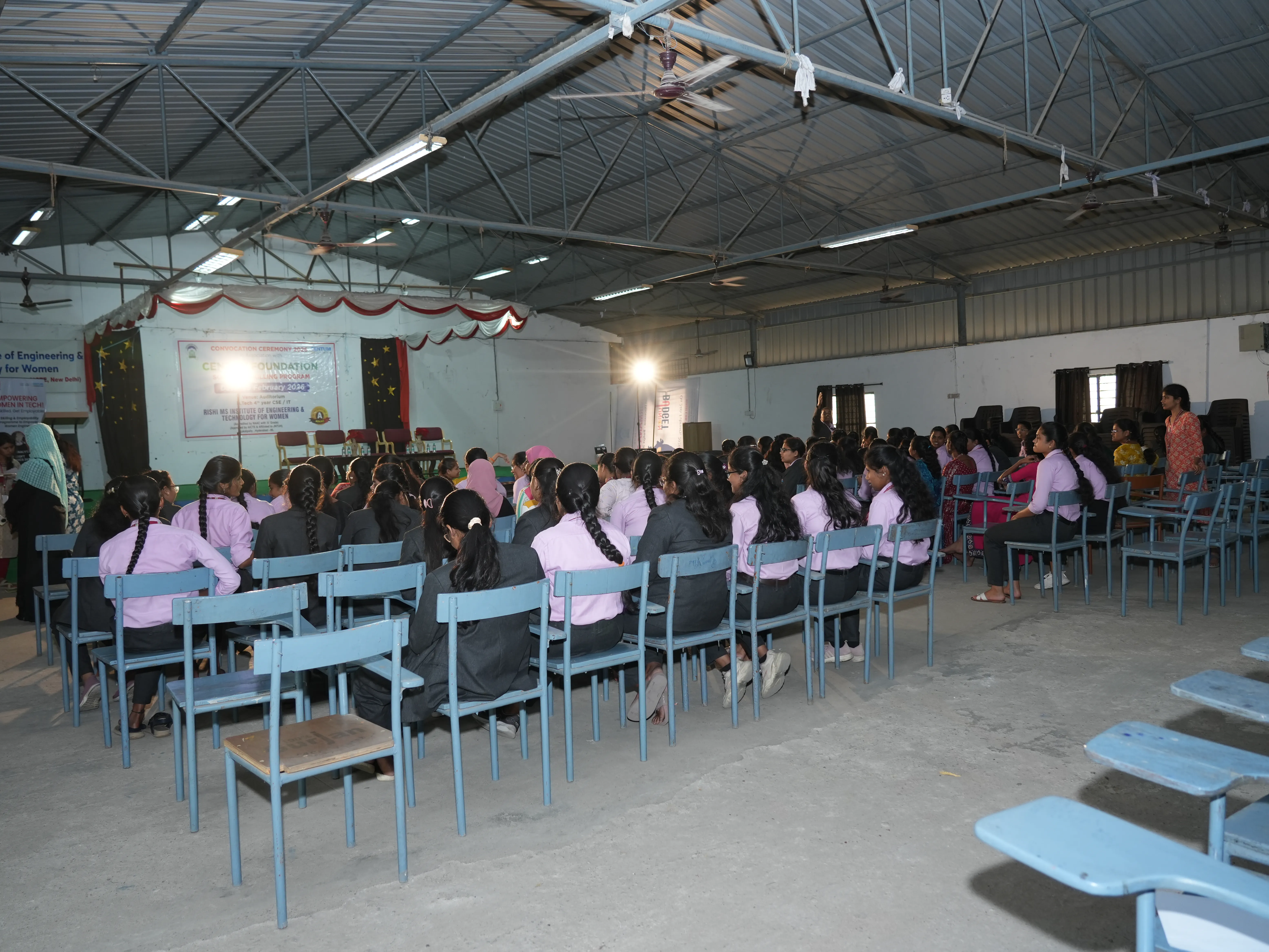 Convocation Ceremony of Sonata CSR through Centrum foundation for 4 th year students - RITW